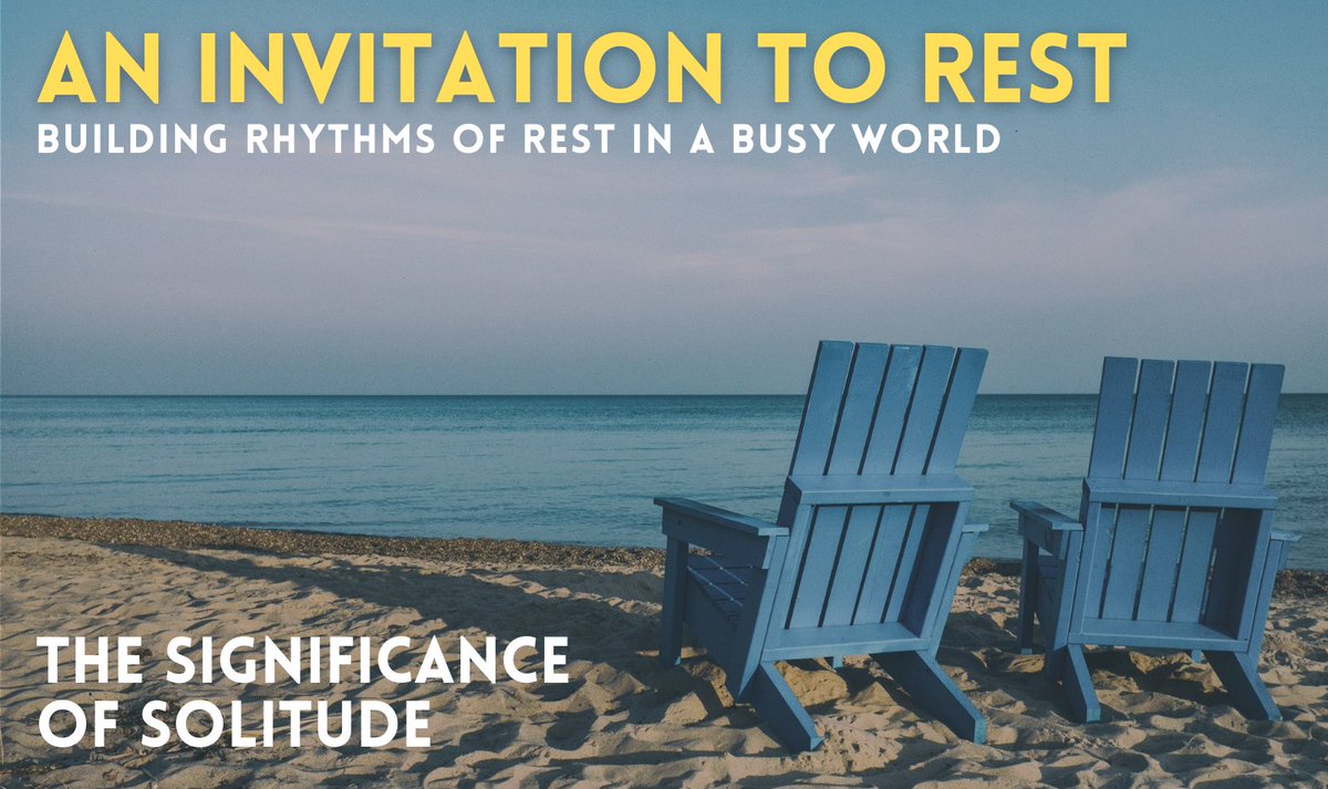KOPVineyard's tweet photo. Solitude is essential for our spiritual life. Listen to this week's message "The Significance of Solitude" from our sermon series An Invitation to Rest: https://t.co/JoSLS75fxC https://t.co/to1k0dfNfI