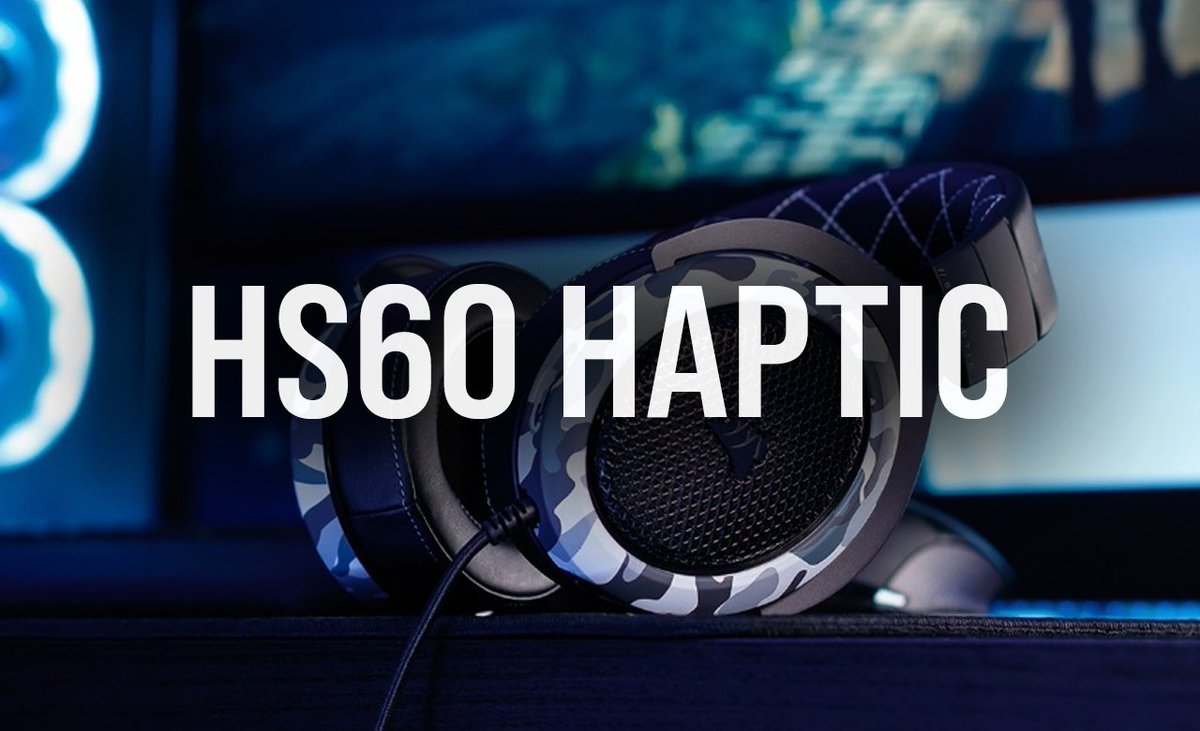 Corsair_BR's tweet photo. Sinta o som com o novo CORSAIR HS60 HAPTIC! 🤯

💪🏽 Feedback tátil por meio da TACTION Technology®
🎤 Microfone removível com cancelamento de ruído
✅ certificado pelo Discord

Assista o vídeo e inscreva-se: https://t.co/USd30KnjSV

#corsairbr #hs60haptic https://t.co/ALHKksyHCj
