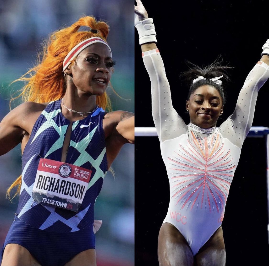 ltholland's tweet photo. I’m so excited to know that all this beautiful #BlackGirlMagic is preparing to dominate the Tokyo Olympics this year! Let’s get it ladies!!!! 💫
#ShacarriRichardson🏃🏾♀️ #SimoneBiles🤸🏽#VashtiCunningham #AllysonFelix #KendraHarrison #NaomiOsaka🏓 #SimoneManuel🏊🏽♀️ https://t.co/cAvcqBC268