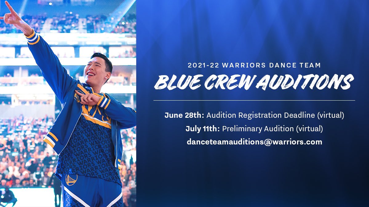 Hey Blue Crew hopefuls, 4 more days till the audition registration deadline!