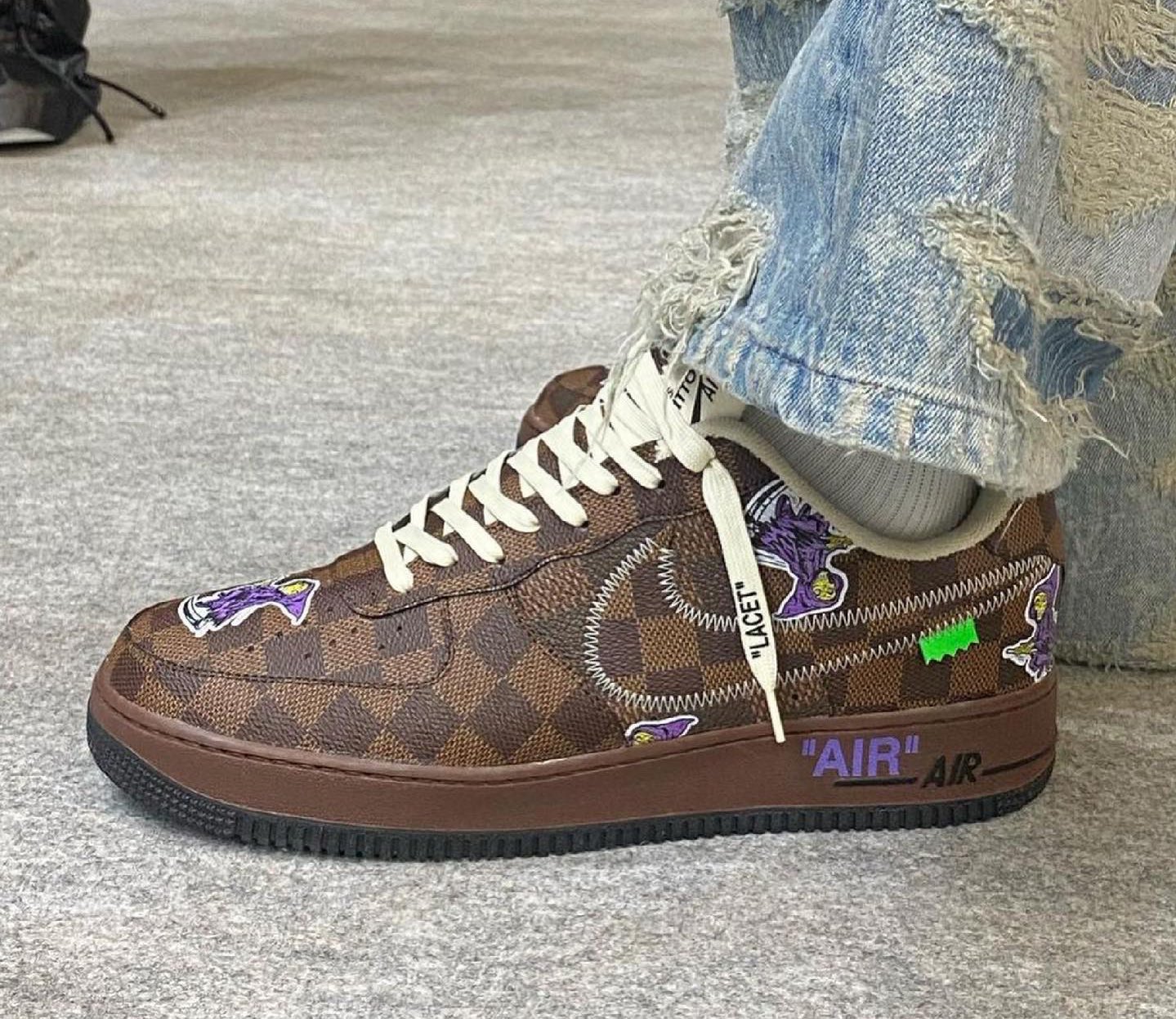 Get Ready For The Launch Of Louis Vuitton's Nike Air Force 1 -  BAGAHOLICBOY
