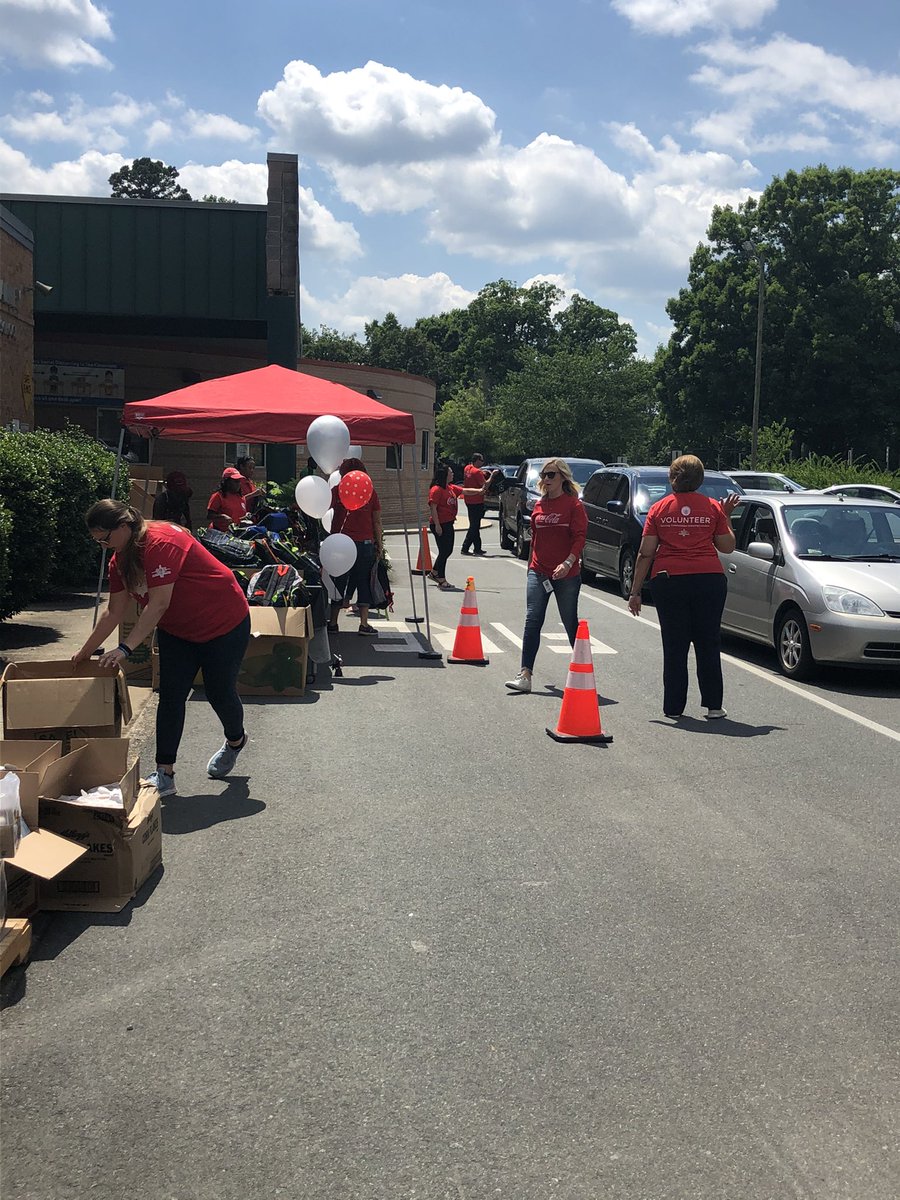 Thanks to our friends at Coke for their donation to our students.