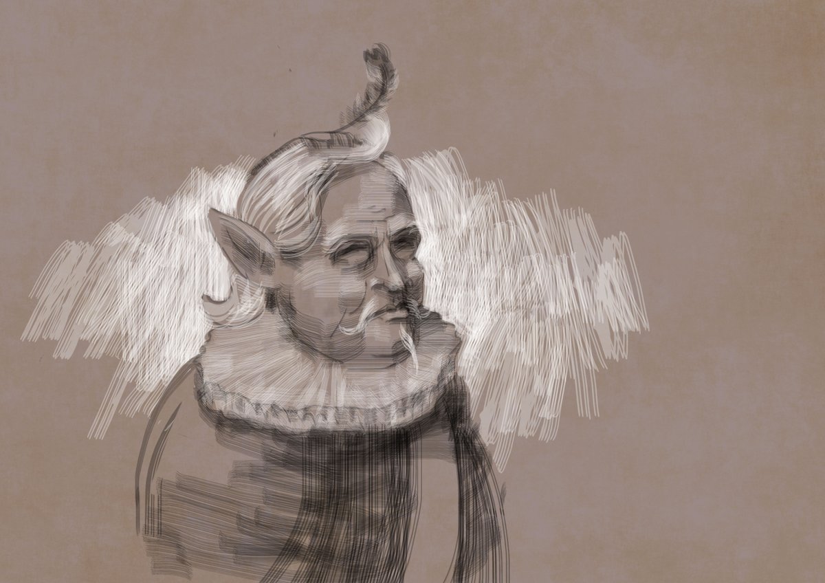 Elven nobleman (or noblelf) sketch

#conceptart #indiegames #visualnovel #indiedevhour
