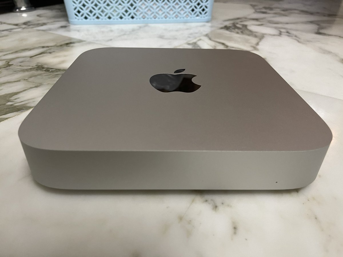 Got my first Apple Silicon Mac, M1 Mac mini!