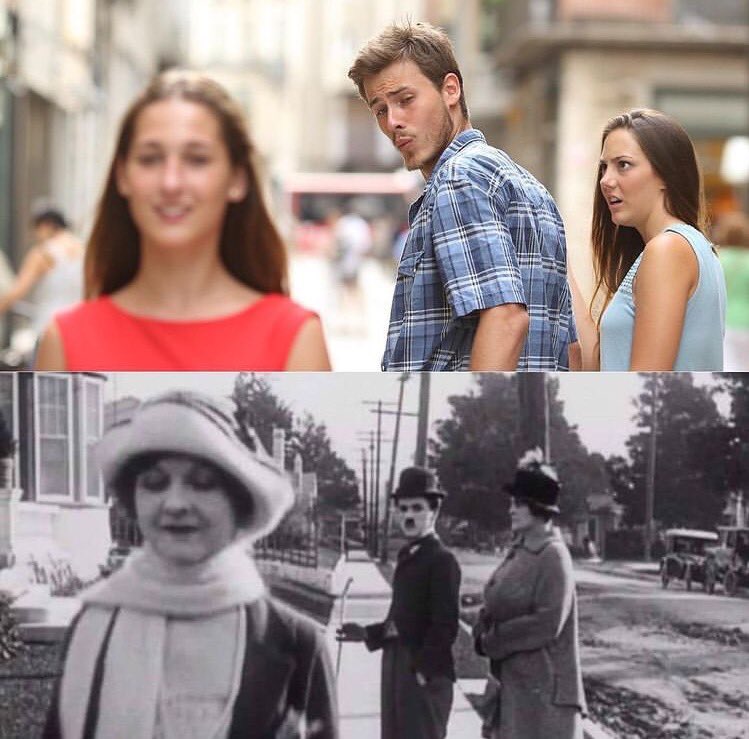 Charlie Chaplin’s influence can be seen everywhere - even memes!