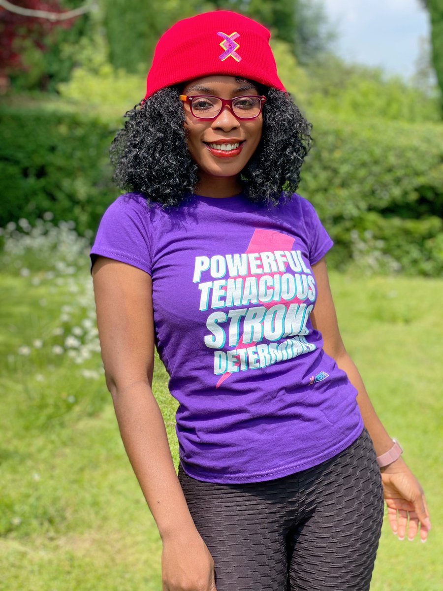 shugafay's tweet photo. @ptsd_uk  chose me as a model for their merch. I’m so honoured.

Tomorrow can be a new day ☀️

#powerful
#tenacious
#strong
#determined https://t.co/WoU4W3zexr