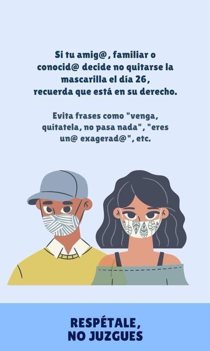 Da respeto, recibe respeto🙂😷 🔛 1,5m