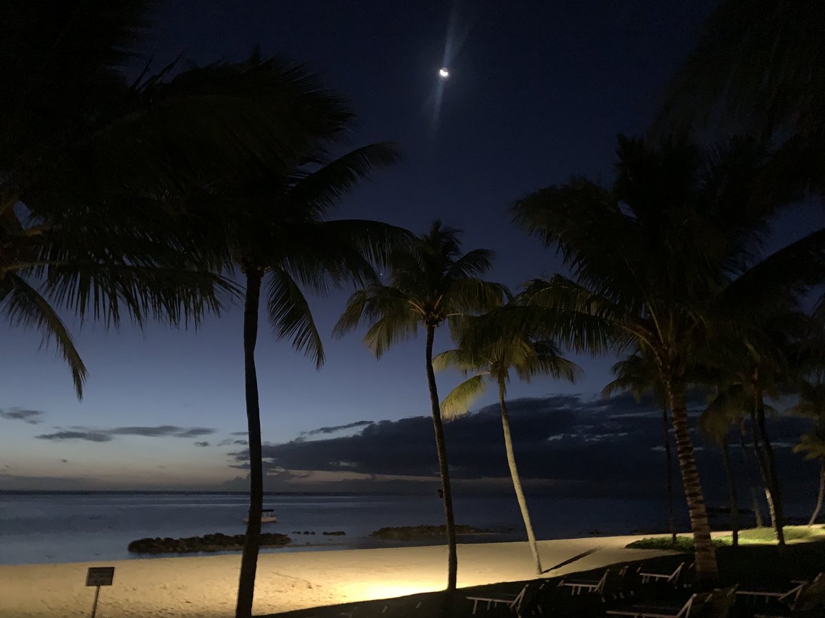 debroto's tweet photo. Surreal… pristine… enthralling 

#mauritius #iPhonePhotography #moonlight #beach 

⁦@citizentroy2016⁩ https://t.co/NgftDf5aKY