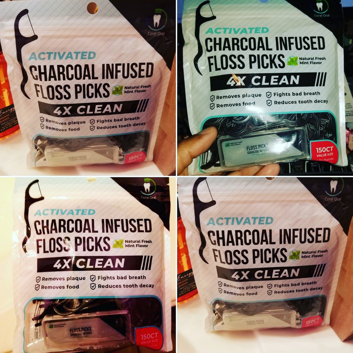 VocalzIz's tweet photo. I love supporting black owned businesses, especially when they provide great products and services. I use @coraloralcare toothbrushes and hypedto get these Charcol Infused Floss Picks.
#coraloral #coraloralcare #floss #flosspicks #blackownedbusiness #supportblackownedbusinesses https://t.co/nYxn0HMyDR