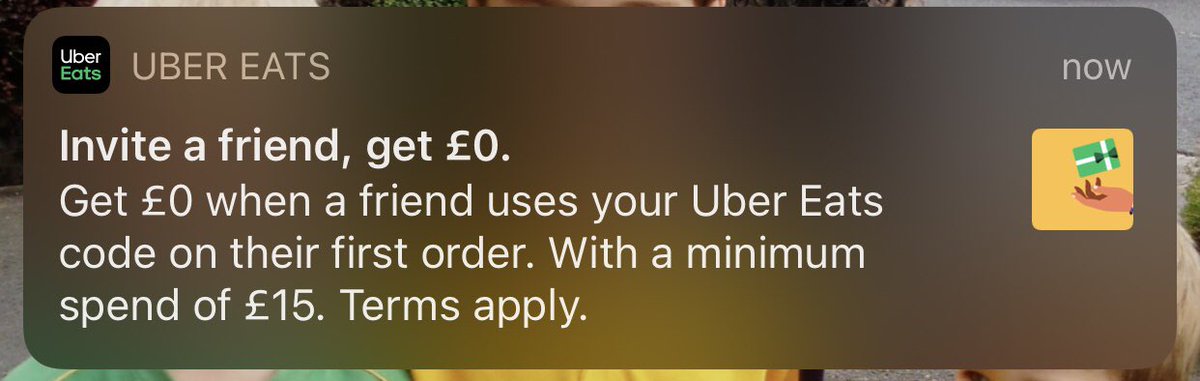 JonnyReay2's tweet photo. Thanks @ubereats_uk https://t.co/zrsLW7J3U1