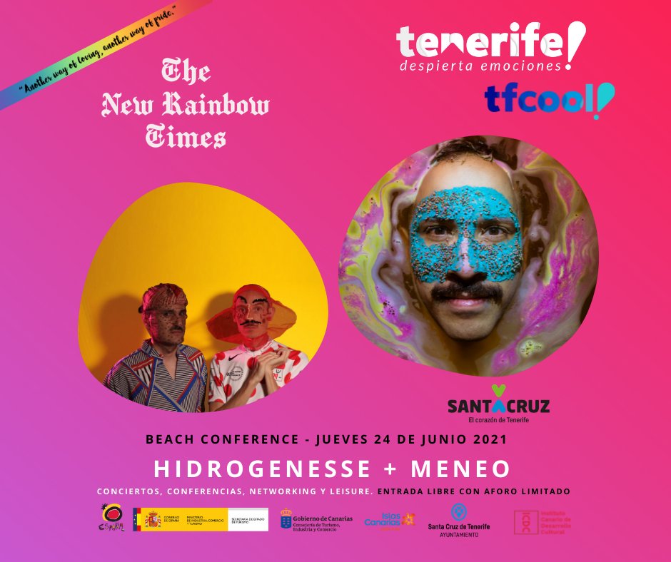 webtenerife's tweet photo. 🎧⚡️ #TFCool ⚡️🎧 Continúa @ARNCULTURE con la charla sobre la Ley Trans, ¿Qué es el VIH? sobre la historia, el presente y el futuro del sida. Y, por último, también hablaremos de la 'Música pospandemia' 🔝
Tenerife #despiertaemociones 💙
#ARNCulturePride2021 https://t.co/DDL1id7DnD