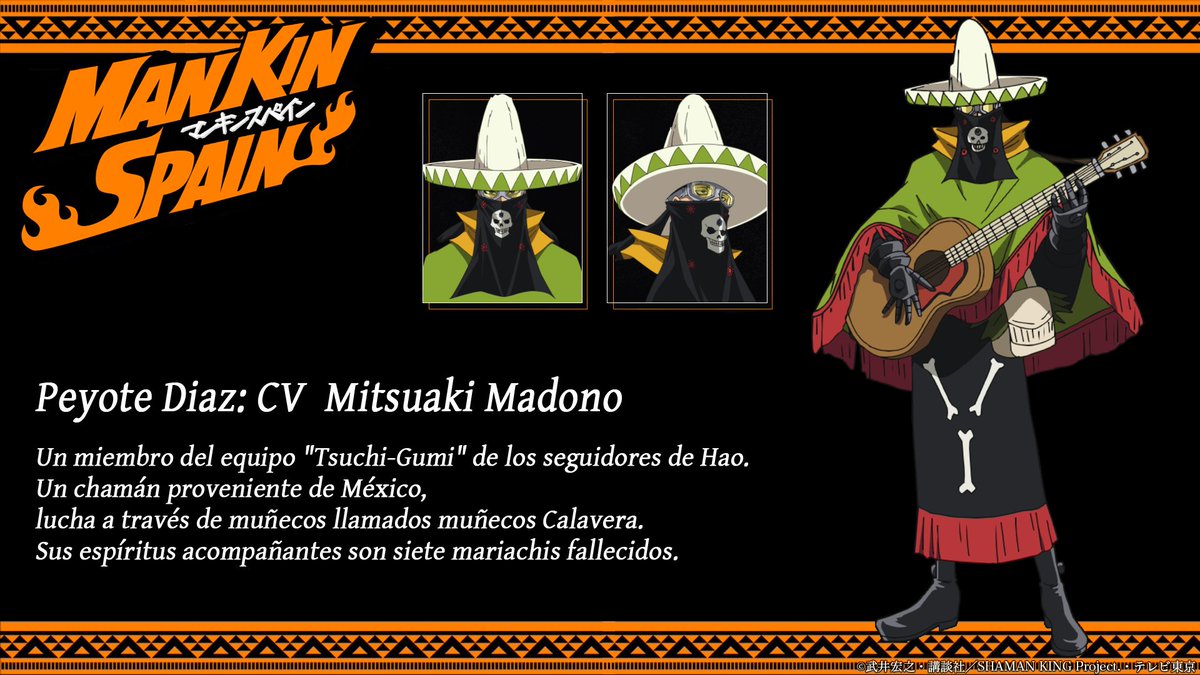 Mankin Spain Shaman King 2021 on Twitter "Presentadas (y traducidas