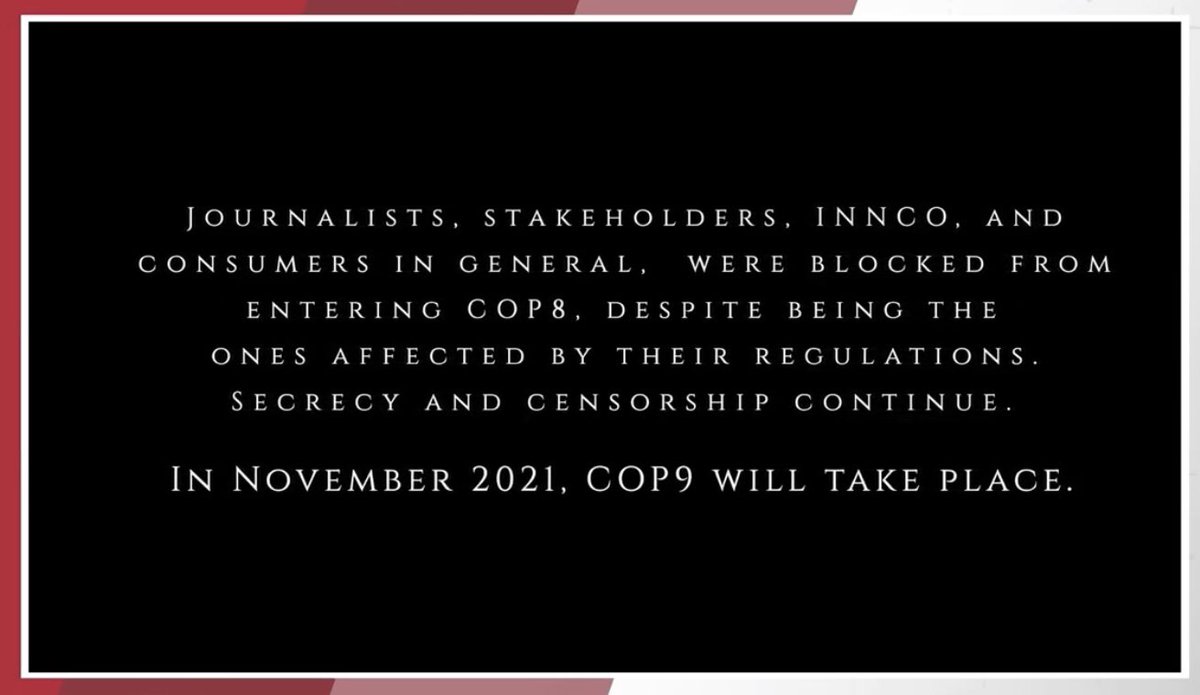 PantherNoster's tweet photo. @SonjaMarx9 #COP9 #FCTC #WHO #harmreduction #VapingSavesLives #LetUsIn #NothingWithoutUs #INNCO https://t.co/VxnnuJbKHT