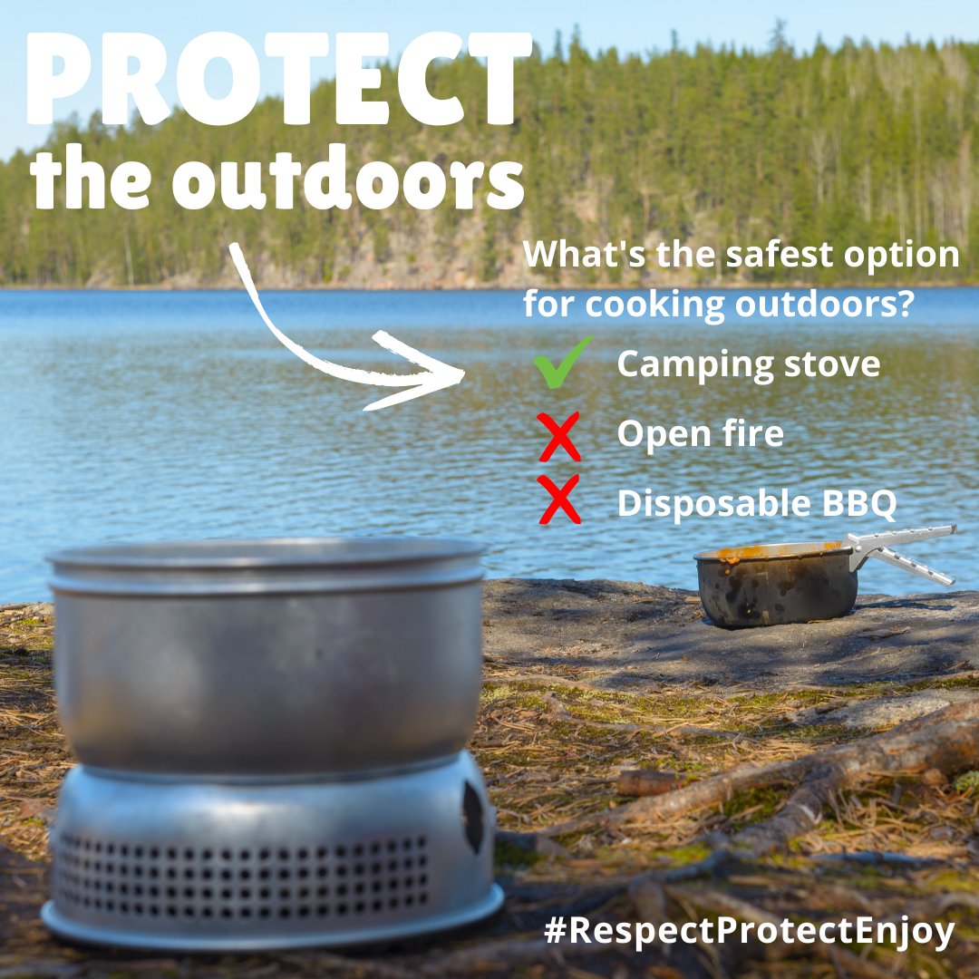 Mountain_Scot's tweet image. Being realistic, a stove isn't just safer for the countryside, it's easier for you. While the survivalist wannabes are still wandering about looking for dry twigs, you're sitting back enjoying the meal you cooked on the stove. And no fire circle to worry about either.