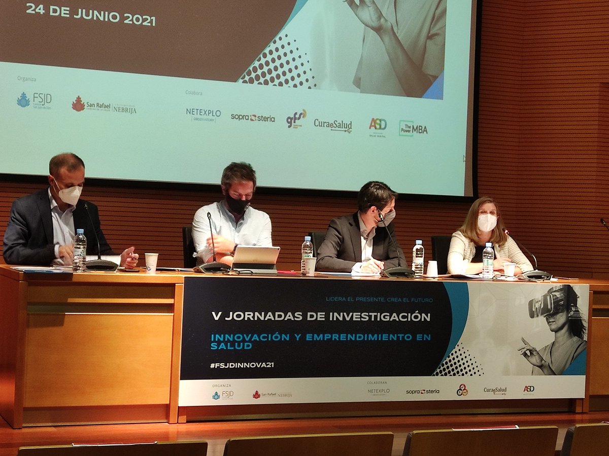 fsjd_Madrid's tweet photo. 💬"Es una responsabilidad responder a los #ODS desde la #universidad. Tenemos que formar personas capaces de transformar el mundo. Los agentes de cambio deben estar comprometidos con la sociedad y generar innovación centrada en la persona" asegura Gema Escobar en #FSJDInnova21 https://t.co/vSYrxlRp3o