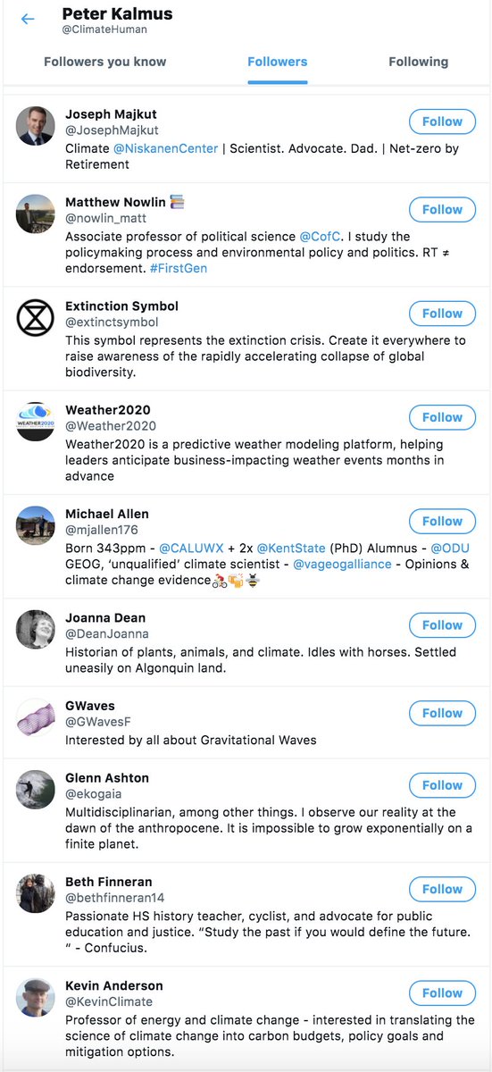 Page 2 followers: Eric.page 3 Climate Lobbypage 5 - Kate & Eric. 2 Greta's Angels.Katie Kalmus! follows back as 51th... after 2 angels. His only relative.Page10 - XR and buddy Kevin (3rd angel). Page13 - exposed CEMUS.Page20 - Kimberly (4th angel.)