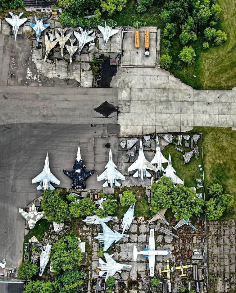 Retired Prototype Graveyard. How many can you identify?