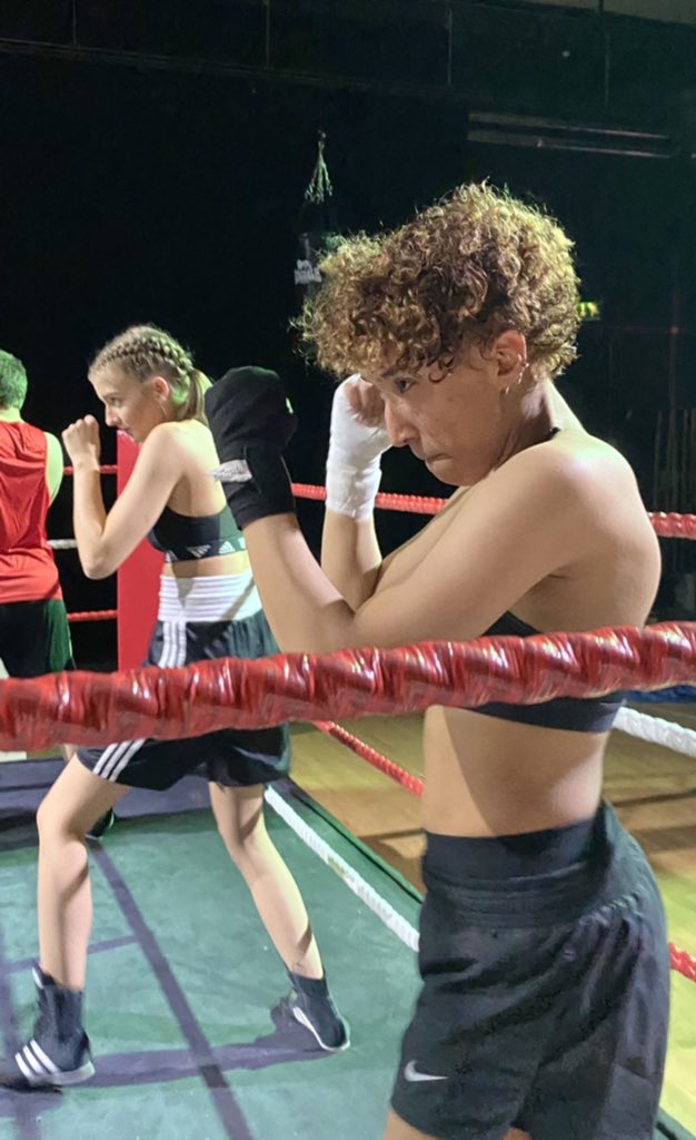 NexusEnsemble's tweet photo. A few rehearsal photos from the HND 1 show ‘A Boxer’s Brain’.

#aboxersbrain #show #thenexusensemble #actortraining #performingarts #nescotcollege https://t.co/uEj3ZSd3v8