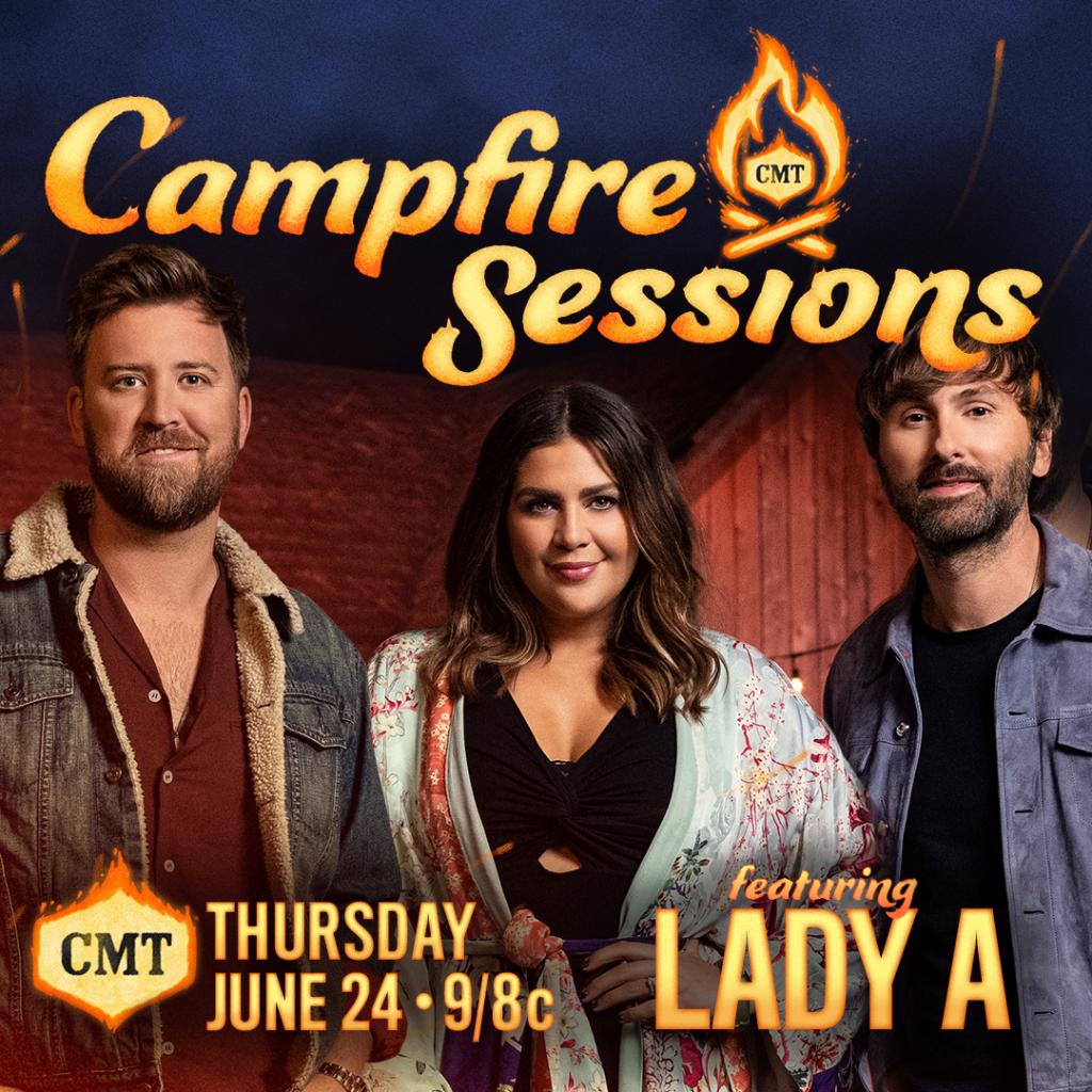 CMT's tweet image. Get ready to be WOWED by @ladya&apos;s #CMTCampfireSessions premiering tonight at 9/8c on #CMT! 🤯 🔥