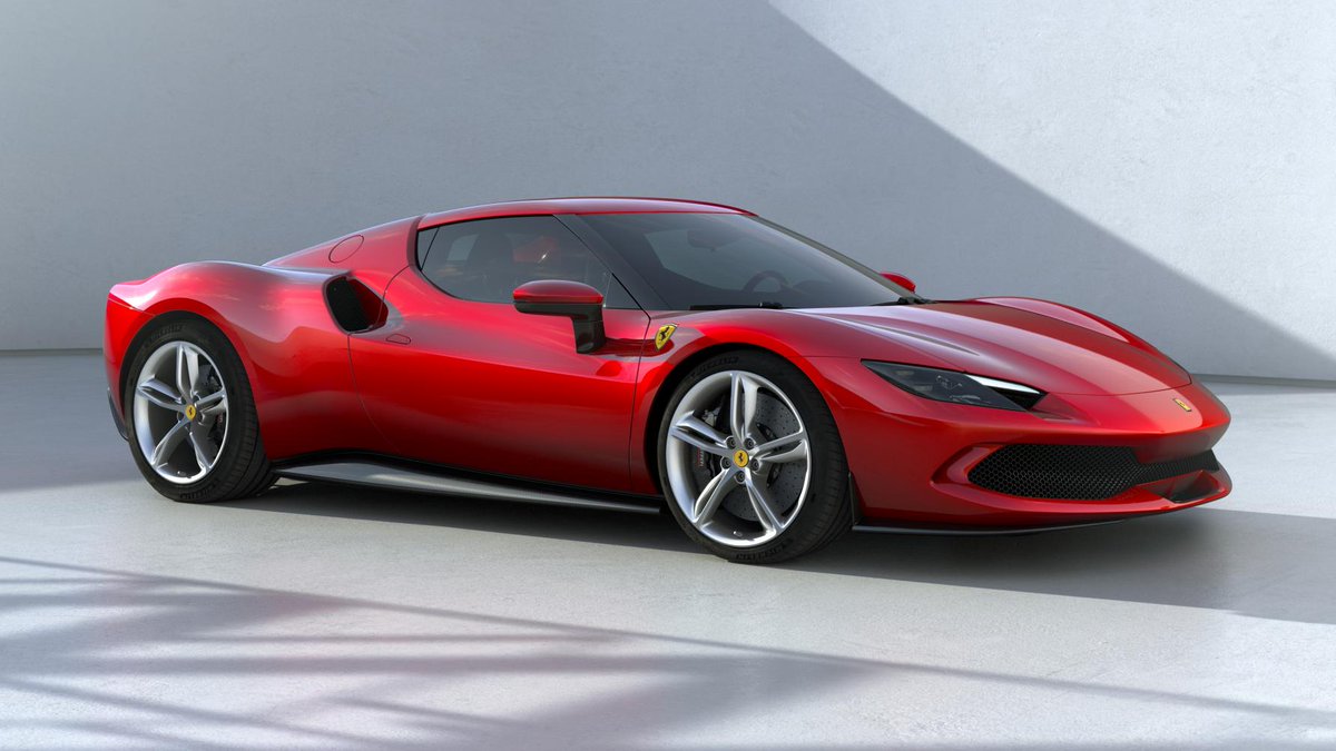 Official: this is the new, V6-engined Ferrari 296 GTB. Ferrari reveals 819bhp turbo-hybrid six-cylinder supercar. Welcome to the future → topgear.com/car-news/first…