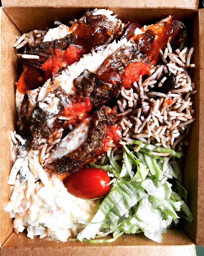 THIS FRIDAY is your final call for iconic chicken, seabass &amp; pork dishes from The Bissy Tree, before they head off on a 3 week break from the market🏝 Get your fix from 11.30 tomorrow 🇯🇲🐓

FIND OUR MARKET: 11.30am - 2.30pm, Every Weds &amp; Friday, Market Place, RG1 2EG