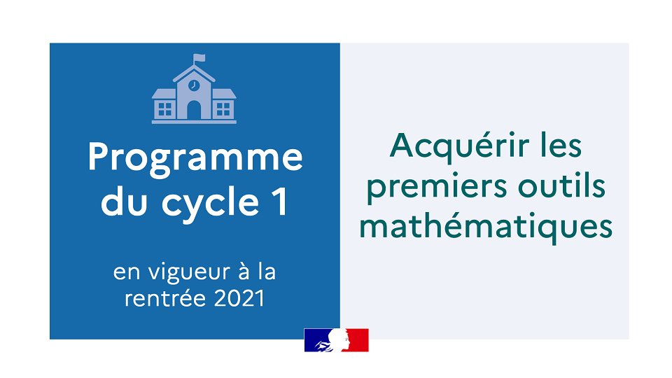 #ÉcoleMaternelle  📌 Consultez le programme avec modifications apparentes  ▶ swll.to/nKliD
Découvrez également des vidéos et supports présentant des situations de classe réelles pour « Acquérir les premiers outils mathématiques »
▶ swll.to/z9IwV