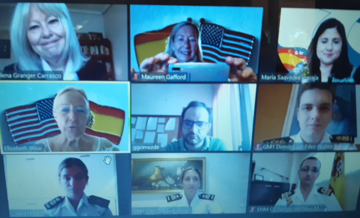 Esta mañana hemos tenido la entrega virtual de diplomas a los ganadores de segundos premios y menciones de honor del concurso de ensayo organizado cn <a href="/TodaysDAR/">DAR</a> Spain sobre Elcano. Enhorabuena a <a href="/GonzaloGdlC/">Gonzalo Gómez</a> y nuestros 3 jóvenes GGMM que enviaron su trabajo desde la mar,en el JSE