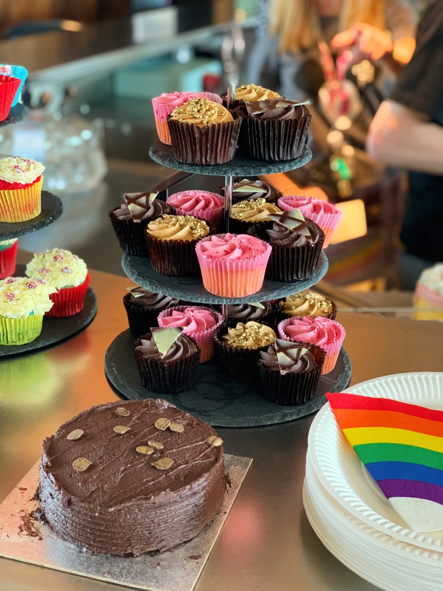 MILL__CHANNEL's tweet photo. Thank you to everyone who contributed to our LGBTQ Bake Sale! The proceeds went to the charity @lgbtfriend, who promote health and well-being for LGBTIQ people, providing group & individual support. #bakesale #bakeoff #insidempcfilm #pridemonth #pride #lgbtq https://t.co/lPEhJkC7HV
