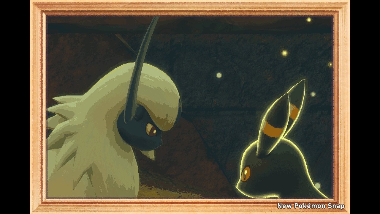 さっち 絵になる2匹 ブイズだらけのポケスナ写真展 ポケモンスナップ Newポケモンスナップ ポケスナエモ写部 ブラッキー T Co Xb5ztykiwi Twitter