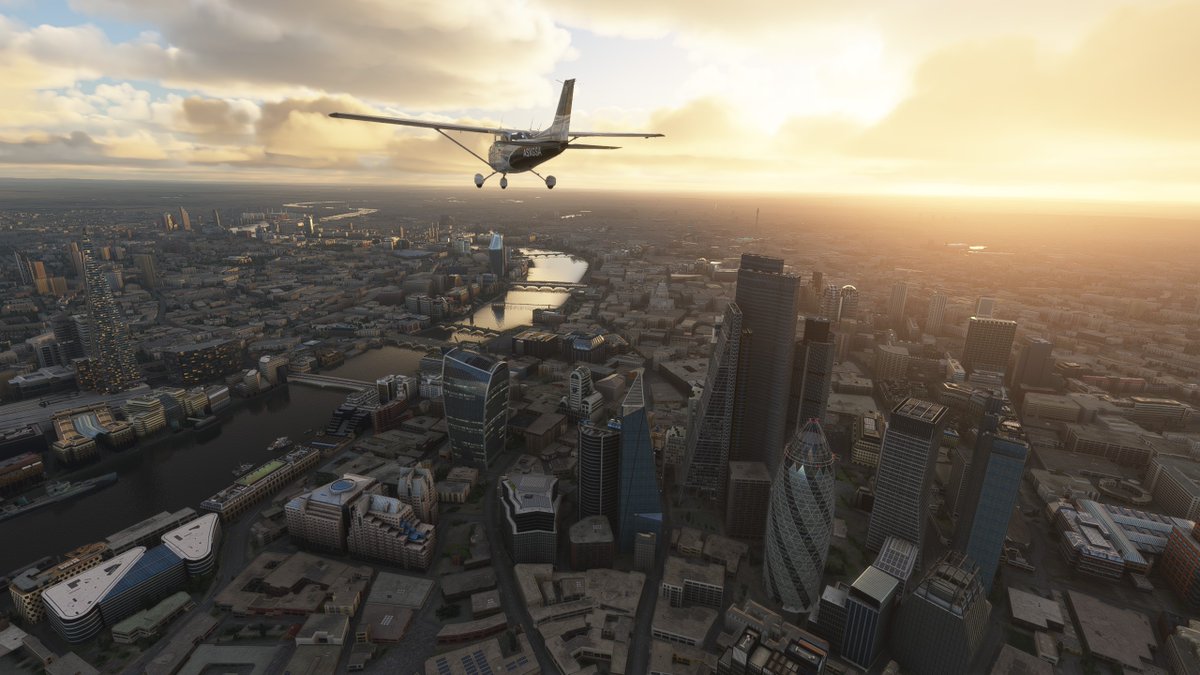 chichibing's tweet photo. Just chillin... flying a plane @MSFSofficial as you do https://t.co/lmKvkGxePS