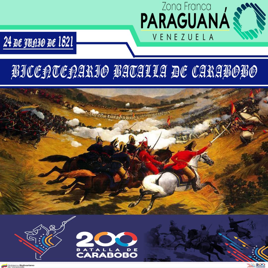 zonfipca_gob's tweet photo. La Zona Franca de Paraguaná, se une al festejo de la patria en este año y era Bicentenaria, sin duda la generación formada para grandes eventos como la de aquellos 200 años atrás,aun sigue vigente el BOLIVARIANISMO, #VivaCarabobo #VivaVenezuela #Bicentenario #BatallaDeCarabobo https://t.co/L9vzxiukk4