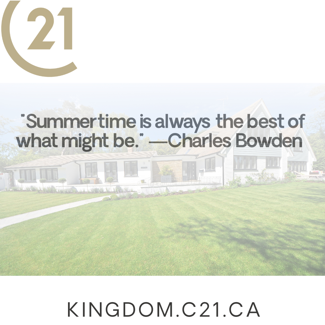 Century21 Kingdom is here to help you have a fruitful summer!

#Century21Kingdom #Century21 #Pickeringrealtor #Pickerngbroker #DurhamRealtor #Duhambroker #happy #summer

JOINTHEKINGDOM.CA facebook.com/10219517859851…