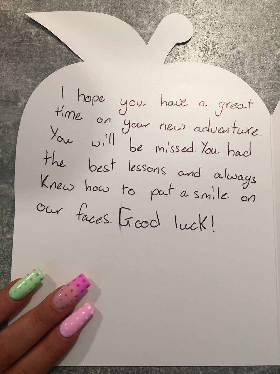 It’s been a very emotional day saying goodbye to all of my incredible colleagues and my kind, talented students at Airdrie Academy. It truly has been a fantastic year! Thank you all for your kind words and well wishes. I’ll miss you all dearly 💖 <a href="/AirdrieEnglish/">Airdrie Acad English</a> <a href="/AirdrieAcademy/">AirdrieAcademy</a>