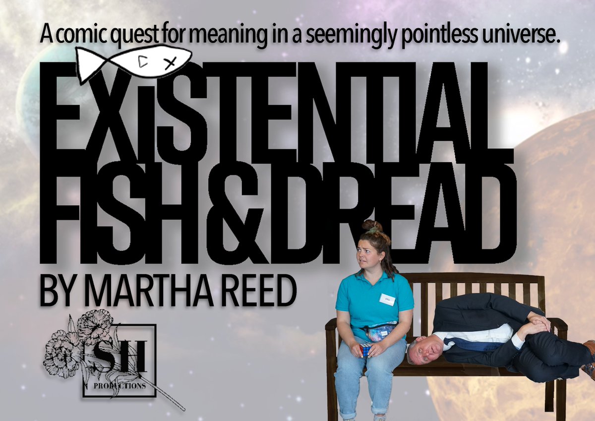 📣ON SALE NOW📣

Existential Fish &amp; Dread @ <a href="/cockpittheatre/">The Cockpit</a> for <a href="/CamdenFringe/">Camden Fringe</a>

🗓️12th, 13th, 14th &amp; 15th August @ 7pm 

🎟️ thecockpit.org.uk/show/existenti… 

#camdenfringe #whatsoncamden #whatsonlondon #londontheatre #theatre #comedy #theatretickets #justwobbleon
