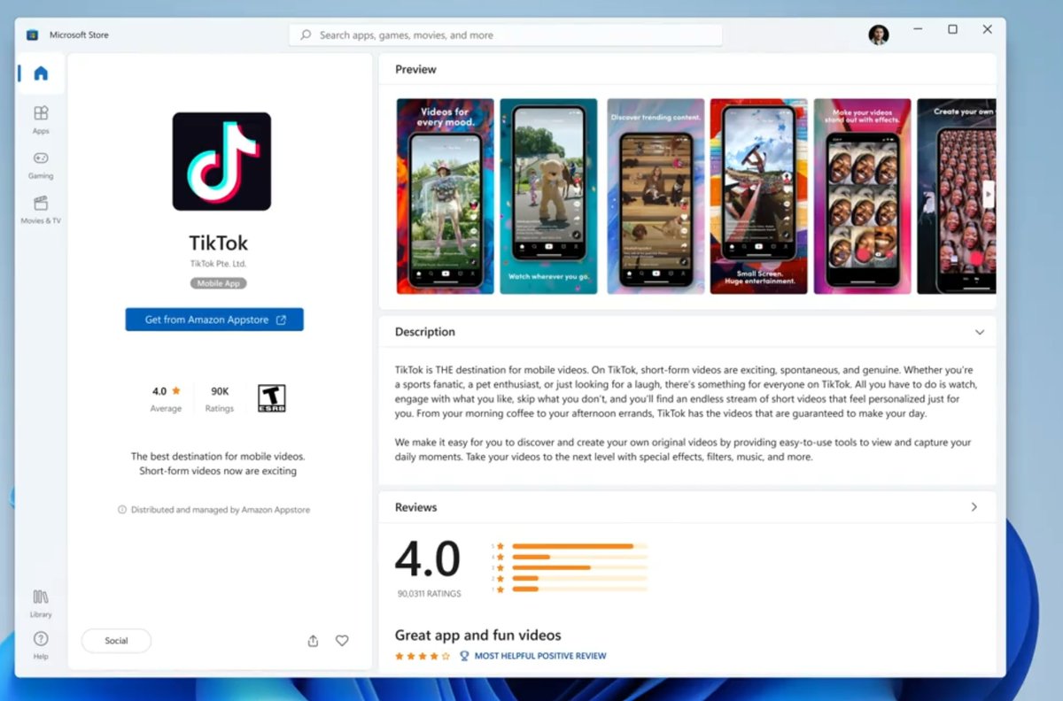 sinclairinat0r's tweet image. ANDROID APPS ARE COMING TO WINDOWS!!
In the Microsoft Store via the Amazon AppStore! 
#Windows11
