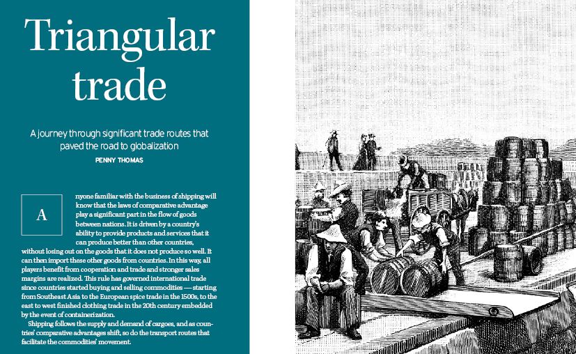 Some trade routes that were established in the 18th century - especially for the spice trade - formed today's globalisation, <a href="/Pennythomas1/">Penny Thomas</a> reports in our July/Aug history section.