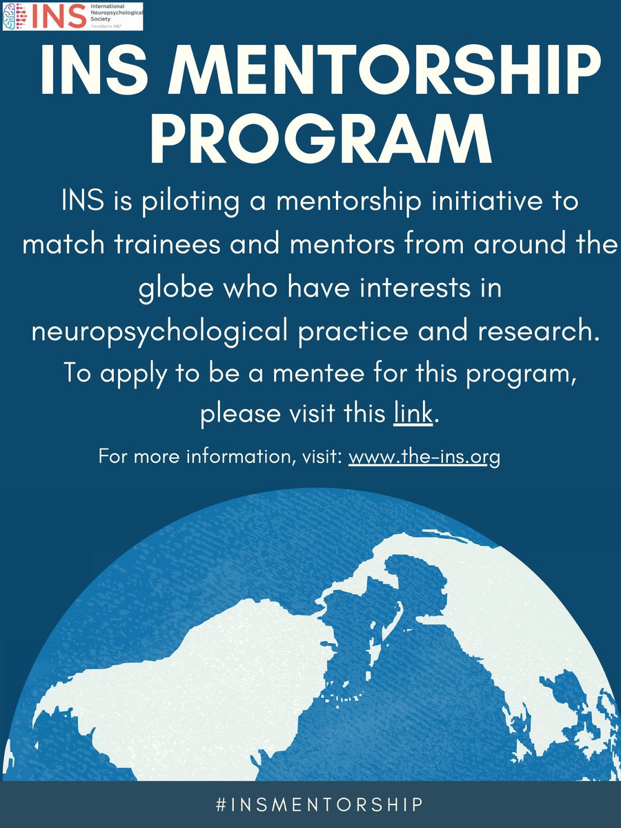 ins_slc's tweet image. Interested in being an @INSneuro mentee? Check out the new INS Mentorship Program initiative!
To apply: docs.google.com/forms/d/e/1FAI…
For more info: the-ins.org/global-engagem…