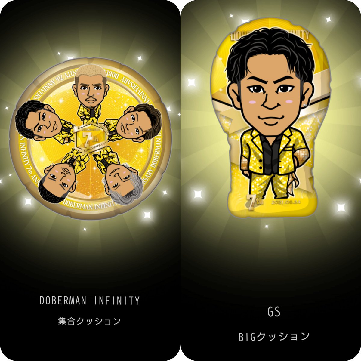 WEB限定カラー有 DOBERMAN INFINITY GSクッション