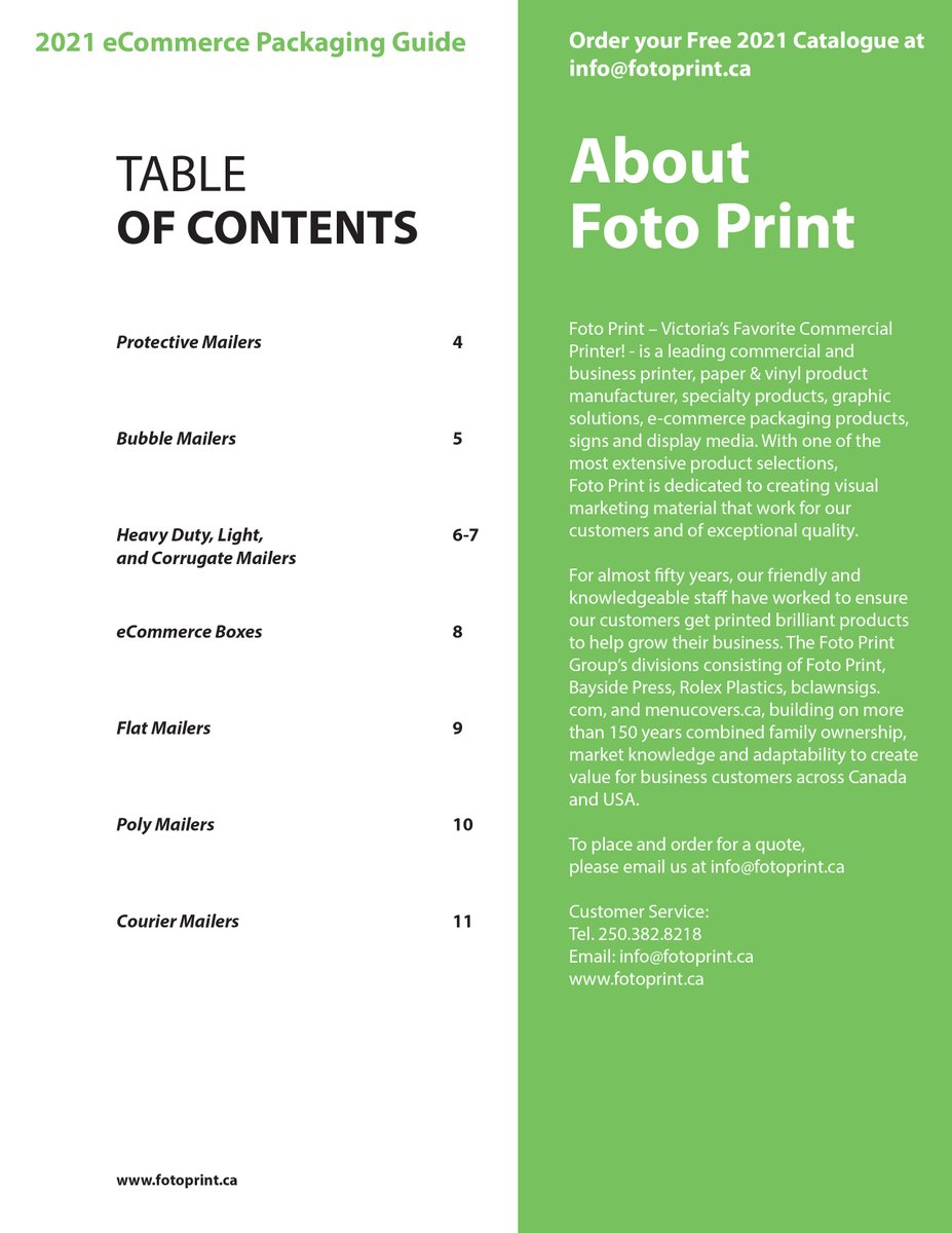 Fotoprint (@fotoprint) on Twitter photo 2021 eCommerce Packaging Catalogue is available at Foto Print! Several interesting new products now available. Orders/Quotes: info@fotoprint.ca
<a href="/BaysidePress/">info@baysidepress.ca</a>
<a href="/Rolexplastics/">Foto Print Island Blue Print Rolex Group</a> 2021 eCommerce Packaging Catalogue is available at Foto Print! Several interesting new products now available. Orders/Quotes: info@fotoprint.ca
<a href="/BaysidePress/">info@baysidepress.ca</a>
<a href="/Rolexplastics/">Foto Print Island Blue Print Rolex Group</a>