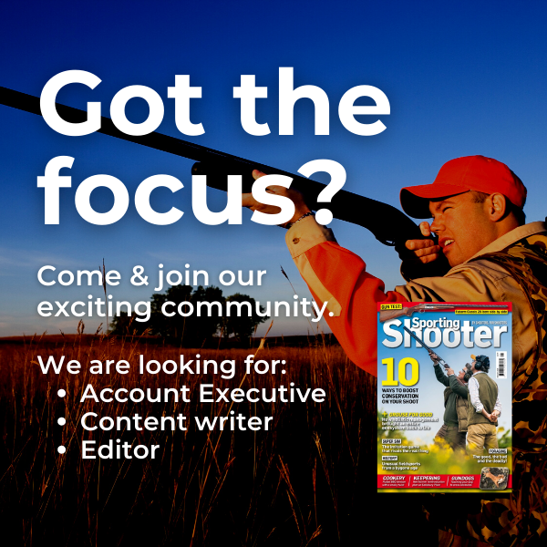 Do you have a passion for shooting? Let work be your hobby!
We have three vacancies available including; Content Writer, Editor and Account Executive.
Interested and would like to find out more? Send an email to employment@archant.co.uk
