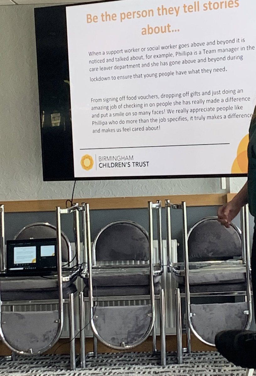 Emily_BCTapp's tweet photo. Look how amazing you are @Pips1186 you was mentioned in our training today. Also the most wonderful work you do for our young people and care leavers. Keep up your work so proud  of you👏🏻 https://t.co/7lqTmPJp7b