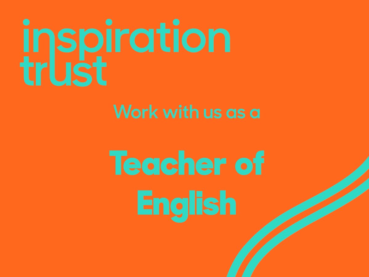 InspirationEast's tweet image. If you are an excellent teacher, who is passionate about English and excited about continuing to develop your practice, then we want to hear from you. 
@AcademyCromer is seeking an English Teacher. 
Please apply here:  ow.ly/2KUZ50FhtfG #GoForwardThursday #NorfolkJobs