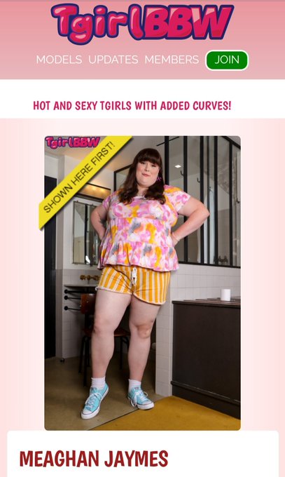 Look at this cutie!  Be sure to join and give my set five stars. There will be another photo set and<a href="/tag/bbw"class="tags"><span>#bbw</span></a><a href="/tag/bbc"class="tags"><span>#bbc</span></a><a href="/tag/bbwtranny"class="tags"><span>#bbwtranny</span></a>