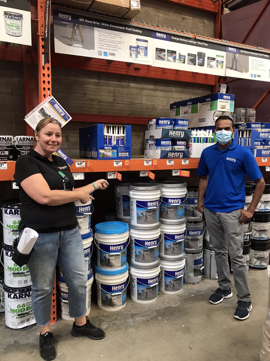 Yethcika Cruz (@yeticruz) on Twitter photo Great Key to Service visit with @HackHenry1 learning about the 100% Waterproof Tropi-Cool roof coating. Rain safe in 15 minutes!! ☔️
Thank you <a href="/Stephan17975137/">Stephanie Oconnell</a> for hosting. <a href="/JCHomeDepot/">John Carr</a> <a href="/hmalak/">Sam</a> <a href="/MarkRouthier/">Mark Routhier</a> Great Key to Service visit with @HackHenry1 learning about the 100% Waterproof Tropi-Cool roof coating. Rain safe in 15 minutes!! ☔️
Thank you <a href="/Stephan17975137/">Stephanie Oconnell</a> for hosting. <a href="/JCHomeDepot/">John Carr</a> <a href="/hmalak/">Sam</a> <a href="/MarkRouthier/">Mark Routhier</a>