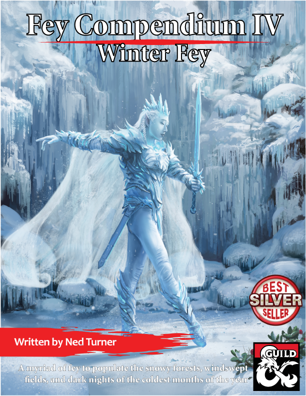 Wizards_DnD's tweet photo. Want more Icewind Dale?

With 75+ winter-themed fey, @DMs_Guild's Fey Compendium IV: Winter Fey is ideal for DMs looking to give their players a taste of terrifying fey &amp; can be integrated into Icewind Dale: Rime of the Frostmaiden #DMsGuild

Now available https://t.co/CPzA6F6J3o https://t.co/7yjUBxJeGq