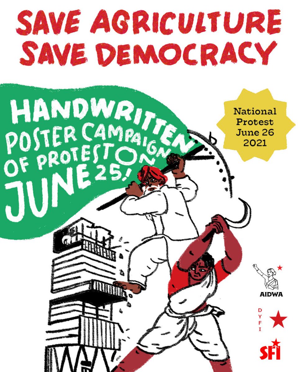 Save Agriculture - Save Democracy.
Withdraw Farm Laws.