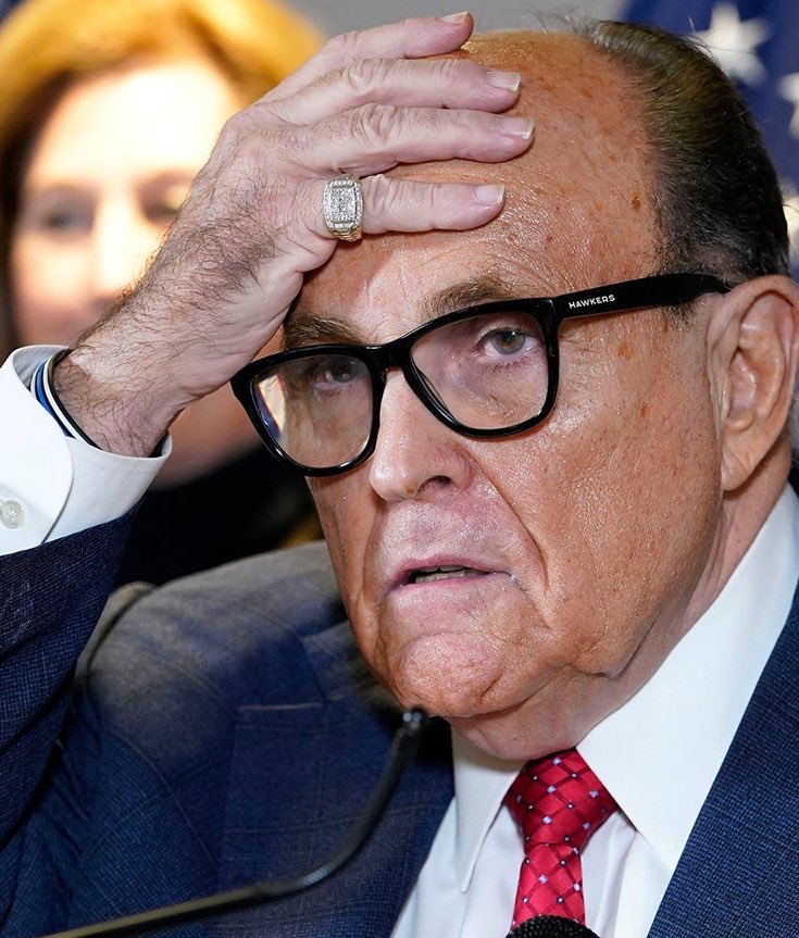 lptv's tweet photo. What should be @RudyGiuliani’s next career move, now that he can’t practice law in New York?

Best answers win a bundle of gear 👇 https://t.co/gHrY5AorUH