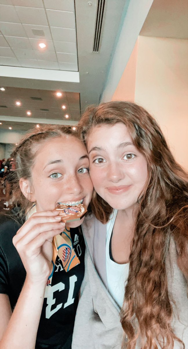 Loved getting to cheer on my little sister to a second AAU National Championship! #boilerup