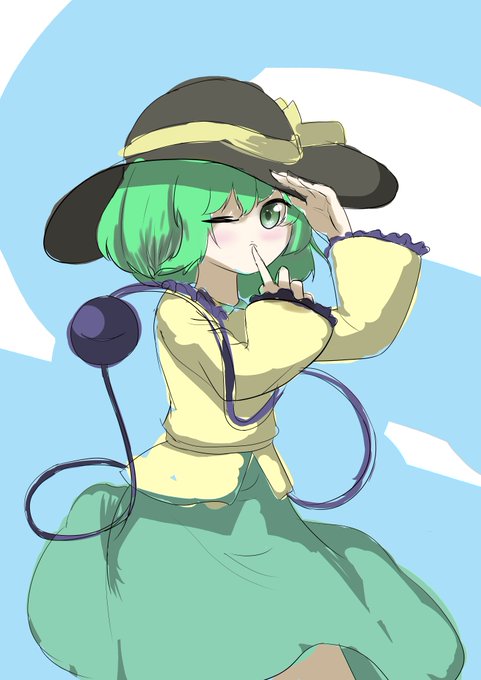#深夜の真剣お絵描き60分一本勝負 ???
古明地こいし 