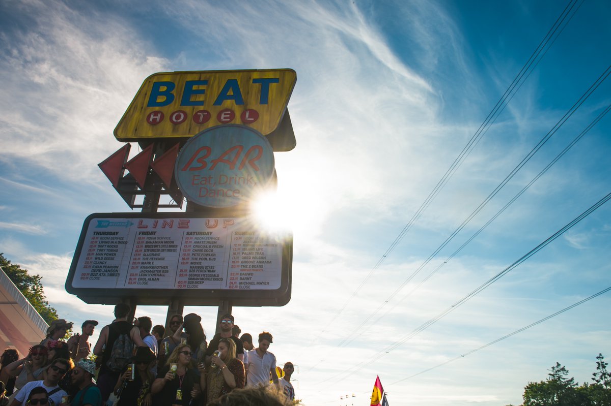 Flashback to one of our fave gigs of the year! Gorilla are the proud production squad behind <a href="/hotel_beat/">Beat Hotel</a>  transforming a field into our very own corner of Glasto paradise 🎪

Don't miss Beat Hotel's takeover at <a href="/btwthebridges/">Between The Bridges</a> on London's South Bank on Saturday – walk-ups welcome!